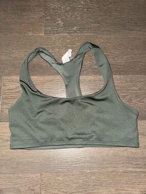 Alo Yoga Airlift Advantage Racerback Bra Size S - Dark Cactus
